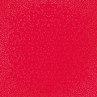 лист односторонней бумаги с фольгированием, дизайн golden mini drops, poppy red, 30,5см х 30,5см