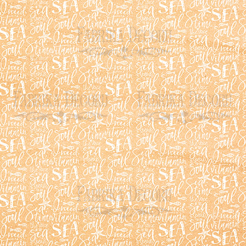 Double-sided scrapbooking paper set Sea soul 12"x12" 10 sheets - foto 4
