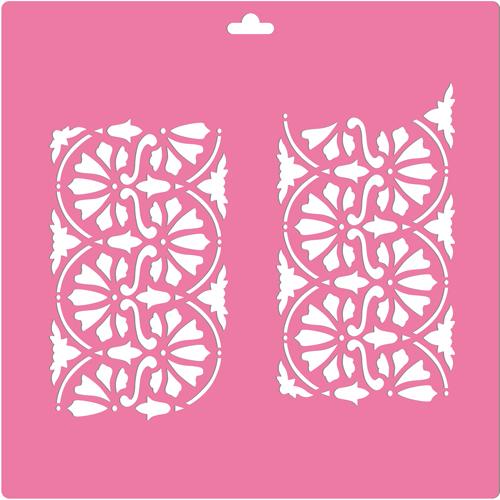 Stencil for furniture reusable, Pattern #192 - foto 0