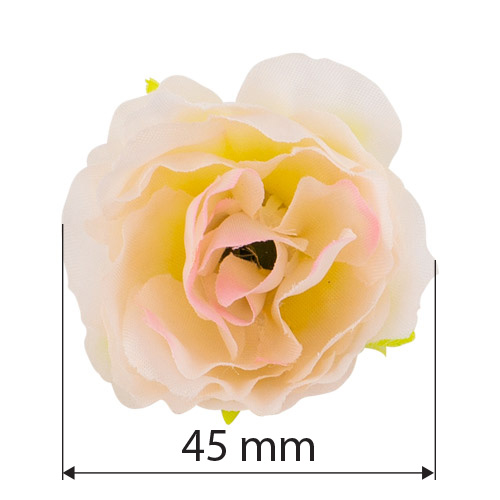 Eustoma Blumen, Creme mit rosa 1pc - foto 1  - Fabrika Decoru