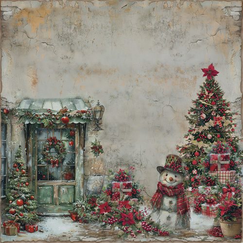 Zestaw papieru do scrapbookingu Nostalgic Christmas, 30,5 cm x 30,5 cm - foto 6  - Fabrika Decoru