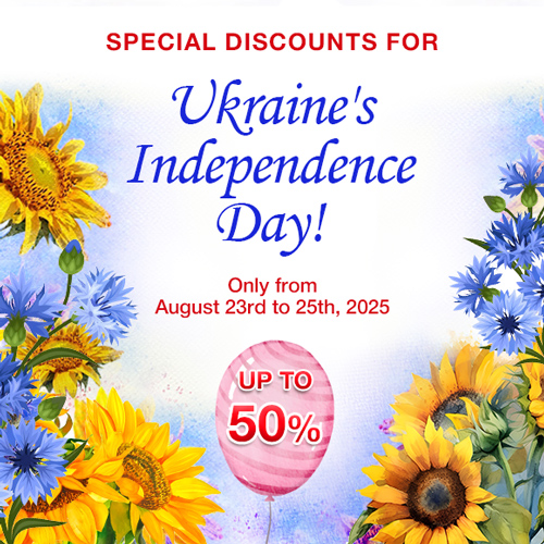 PROMOTION "INDEPENDENCE DAY OF UKRAINE 2025"