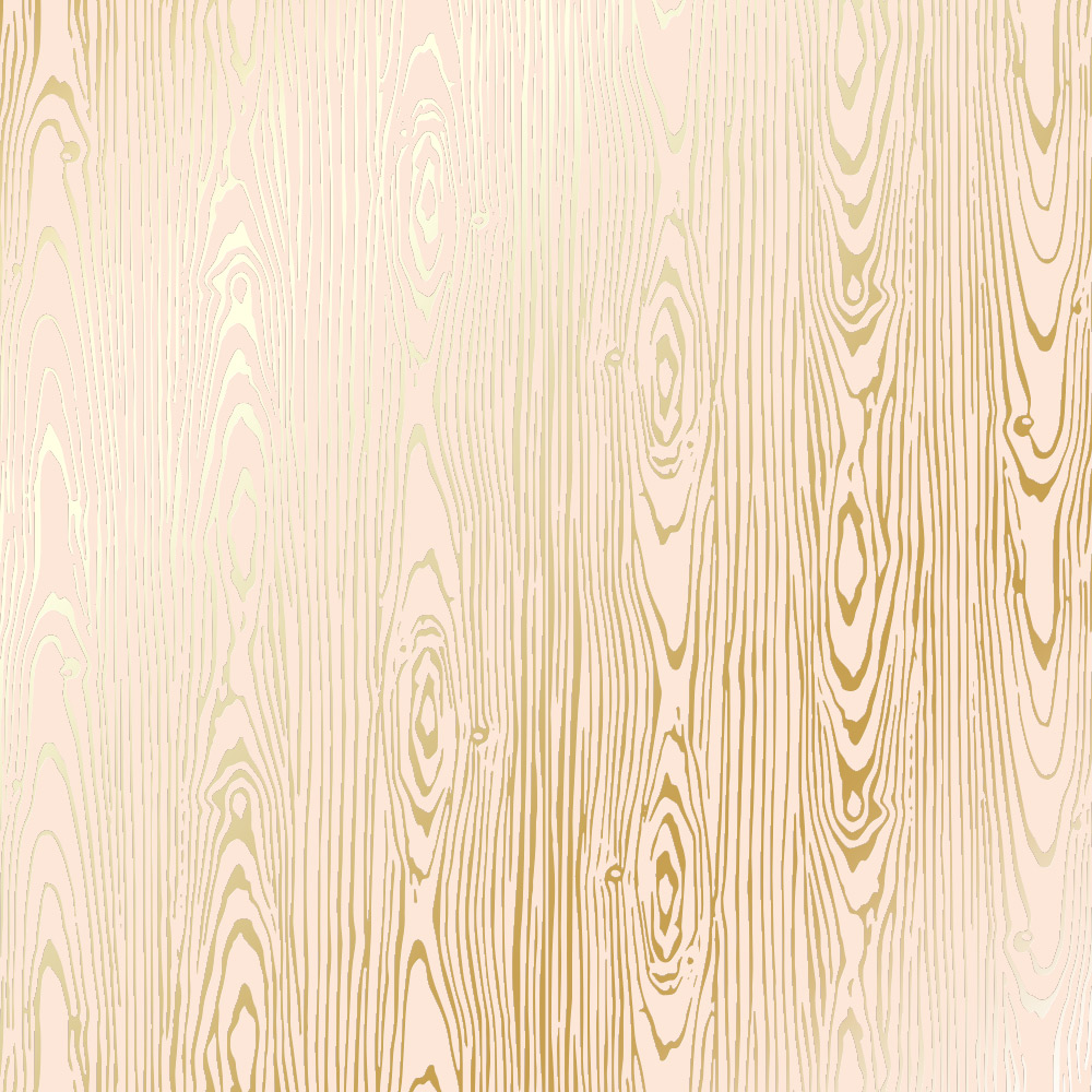 Arkusz papieru jednostronnego wytłaczanego złotą folią, wzór  Golden Wood Texture, Beżowy, 30,5x30,5cm  - Fabrika Decoru
