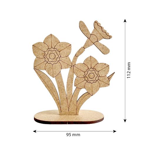Фигурка для раскрашивания и декорирования, #532 "Нарциссы" - Фото 0