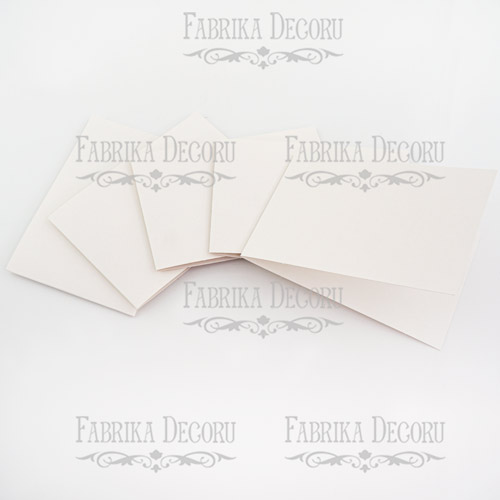 Zestaw blanków do etapu pocztówek 15x10cm  - Fabrika Decoru