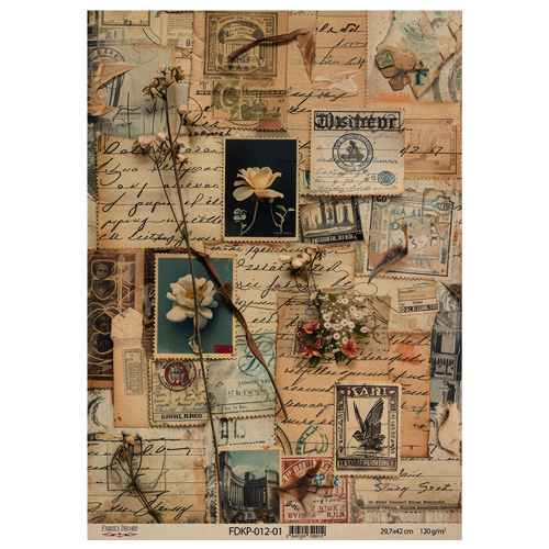 Zestaw jednostronnego kraftowego papieru do scrapbookingu Naturalist Notes 42x29,7 cm, 10 arkuszy  - foto 0  - Fabrika Decoru