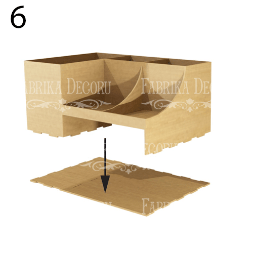 Desk organizer kit for cosmetic accessories or stationery  #027 - foto 10