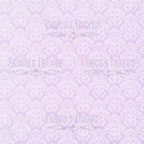 Doppelseitiges Scrapbooking-Papierset Lavender Provence, 20 cm x 20 cm, 10 Blätter - foto 10  - Fabrika Decoru