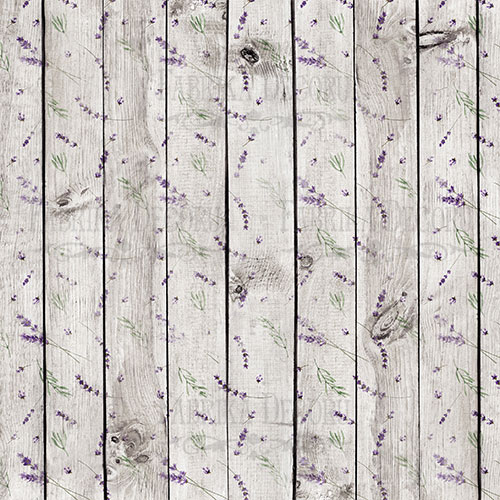 Doppelseitiges Scrapbooking-Papierset Lavender Provence, 20 cm x 20 cm, 10 Blätter - foto 2  - Fabrika Decoru