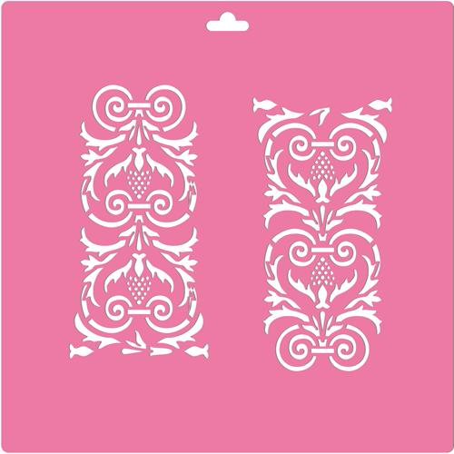 Stencil for furniture reusable, Pattern #195 - foto 0