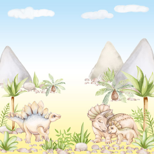 Колекція паперу для скрапбукінгу Dinosauria, 30,5 см x 30,5 см, 10 аркушів - фото 1