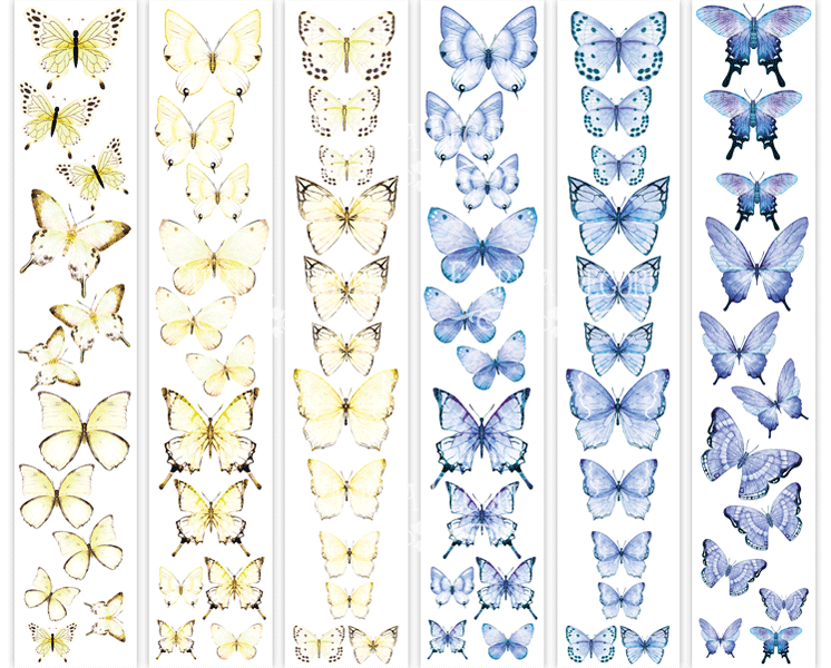 Бабочки для украшения комнаты (66 фото)