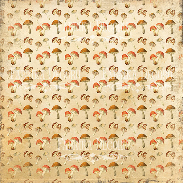 Doppelseitiges Scrapbooking-Papier-Set Botanik Herbst, 20 cm x 20 cm, 10 Blätter - foto 11  - Fabrika Decoru