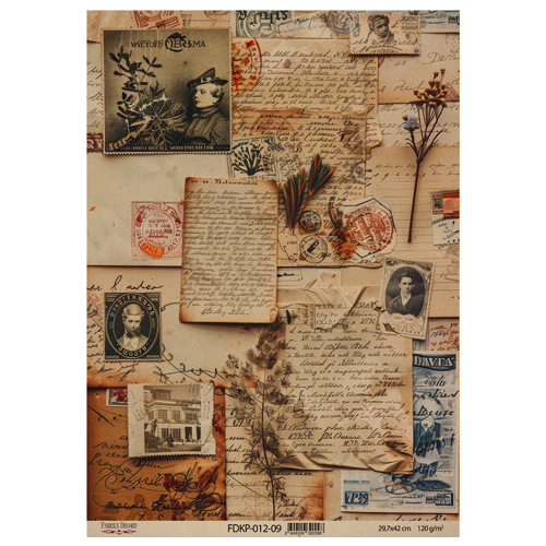 Zestaw jednostronnego kraftowego papieru do scrapbookingu Naturalist Notes 42x29,7 cm, 10 arkuszy  - foto 8  - Fabrika Decoru