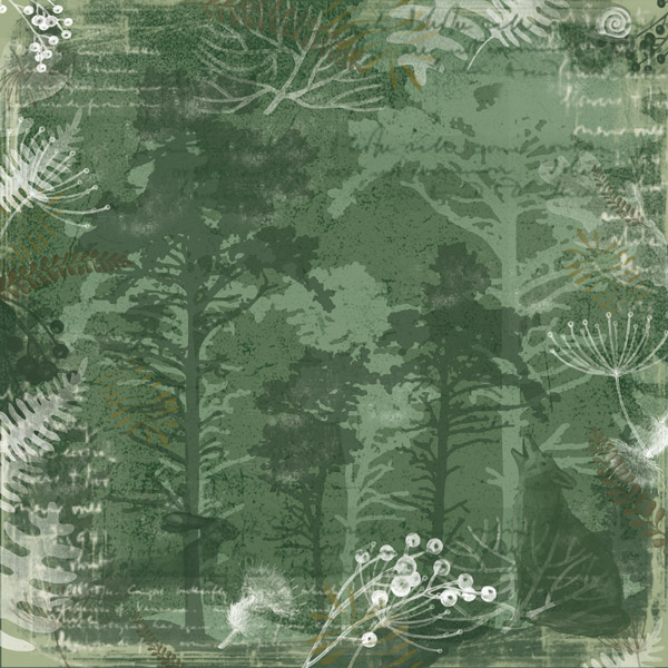 Zestaw papieru do scrapbookingu Forest life, 30,5 x 30,5cm - foto 9  - Fabrika Decoru