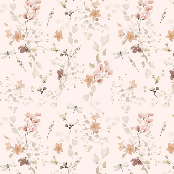 Лист двусторонней бумаги для скрапбукинга Miracle flowers #63-01 30,5х30,5 см - Фото 0