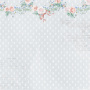 Double-sided scrapbooking paper set  "Shabby baby girl redesign" 8”x8”  - 9