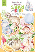 набор высечек, коллекция safari for kids, 65 шт