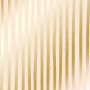 Blatt einseitig bedrucktes Papier mit Goldfolienprägung, Muster Golden Stripes Beige, 12"x12"
