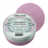 меловая паста shabby chalk paste ягодный смузи 150 мл фабрика декору