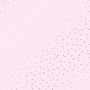 лист односторонней бумаги с серебряным тиснением, дизайн silver drops light pink, 30,5см х 30,5см