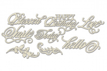 Набор чипбордов "Романтика 1" Milk Набор чипбордов "Романтика 1" Milk