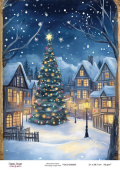 декупажная карта «рождественская сказка» #000845, 21см x 29,7см фабрика декору декупажная карта «рождественская сказка» #000845, 21см x 29,7см фабрика декору
