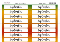 набор наклеек для журналинга и планеров #36-004