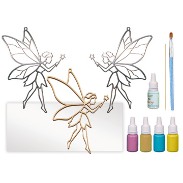 Art Stained Glass Kit “Fairy", for painting by numbers - 2