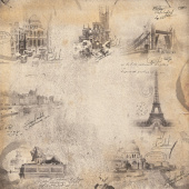 лист двусторонней бумаги для скрапбукинга family heritage #1098-5 30,5х30,5 см