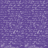 лист односторонней бумаги с серебряным тиснением, дизайн silver text lavender, 30,5см х 30,5см