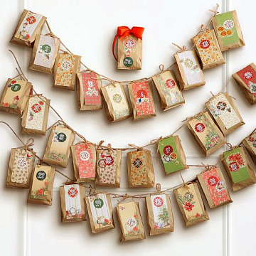 31-day Advent calendar “The holidays are coming!” Creative set #21