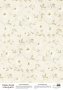 Деко веллум (лист кальки с рисунком) Пастельные цветы, А3 (29,7см х 42см)