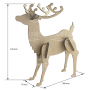 Blank for decoration "Christmas deer" #114 - 1