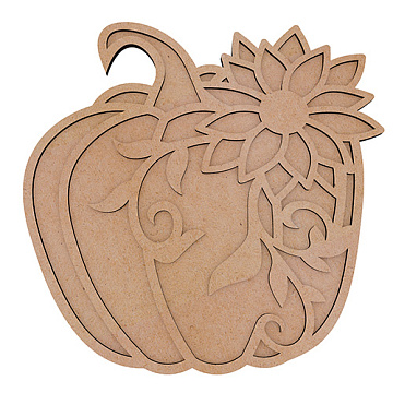  Art board Pumpkin #15 30,6х30 cm