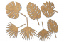 Spanplattenset Tropische Blätter #554