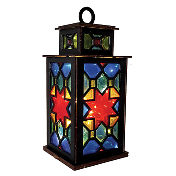 Zestaw Art Witraż „Latarnia - Szkarłatna gwiazdka”, do witrażowego malowania Zestaw Art Witraż „Latarnia - Szkarłatna gwiazdka”, do witrażowego malowania