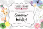 Zestaw pocztówek "Summer holiday" do kolorowania markerami RU