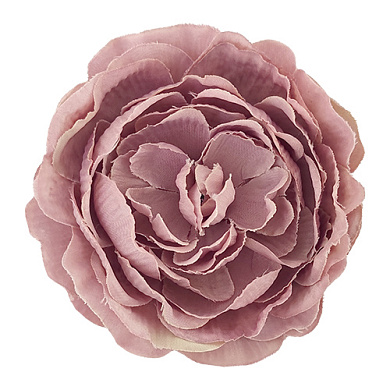 цветок пиона maxi пепельно-розовый, 1шт