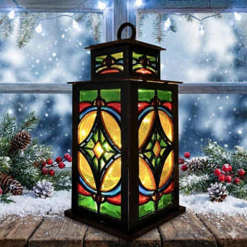 Art Stained Glass Kit “Magic Lantern", for stained glass painting - 2