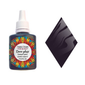 непрозрачная краска деко гласс, цвет темная ночь, 30мл