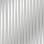 Sheet of single-sided paper embossed with silver foil, pattern Silver Stripes Gray 12"x12" 