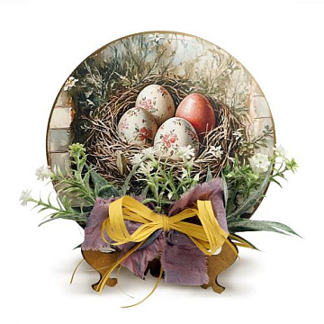 Interior decorative composition “Easter still life”, #01