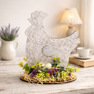 Interior decorative composition “Easter Hen”, #06 - 2
