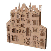 Адвент календарь "Веселый замок", на 24 ячейки, Набор-Конструктор #417, Color MDF Адвент календарь "Веселый замок", на 24 ячейки, Набор-Конструктор #417, Color MDF