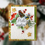 Zestaw DIY do stworzenia 6 kartek okolicznościowych "Hello Winter", 12 cm x 15 cm