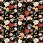 Лист двусторонней бумаги для скрапбукинга Miracle flowers #63-02 30,5х30,5 см