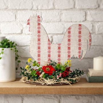 Interior Decorative Arrangement “Cockerel”, #08 - 2