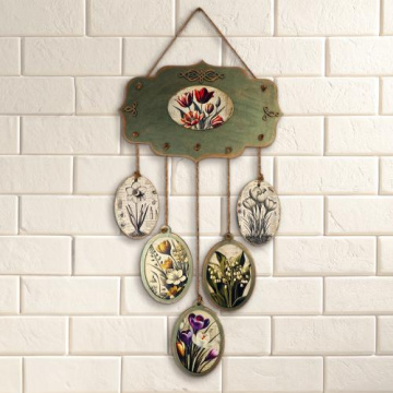 Creativity Kit "Botany Spring" for Making a Wall Hanging, #056 - 2